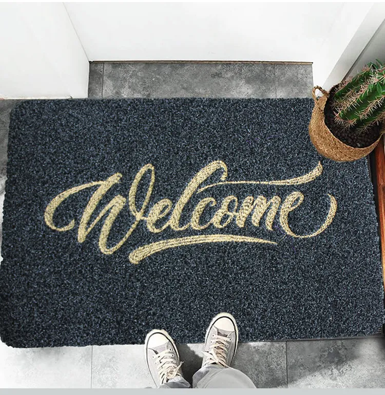 Polypropylene Scratch Ground Doormat Entrance Outdoor Door Mat