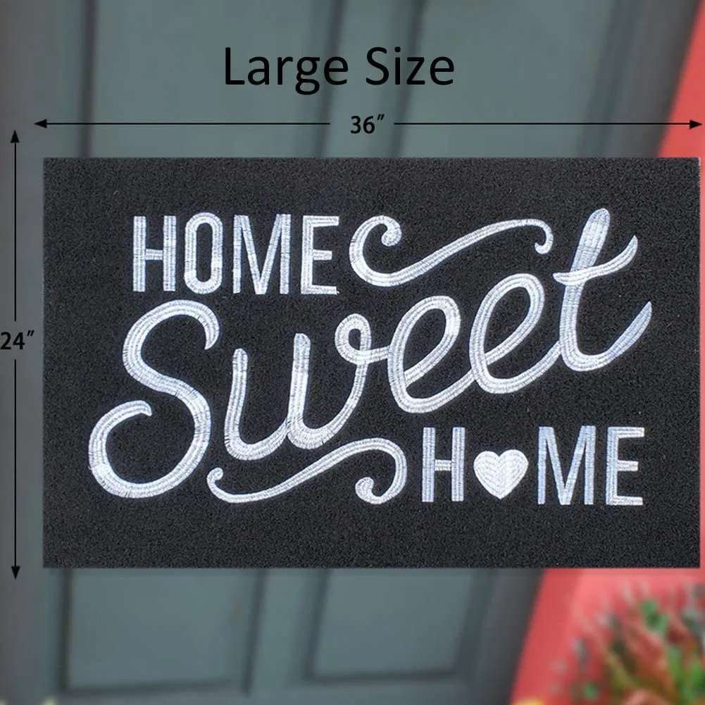 Sweet Home Universal Door Mat with Outdoor Indoor Entrance Doormat