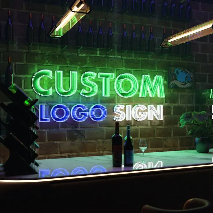 Custom Infinity Mirror Signs Mirror Acrylic Mirror Mini Letters Infinity LED Neon Signage