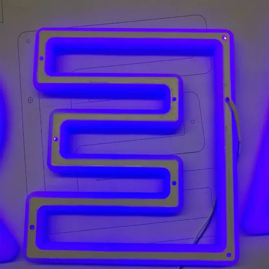 Custom Indoor Neon LED Light Letters Luminous Tube Logo Signage