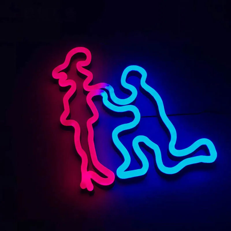 Custom Liquid Acrylic Neon Sign Light up Letters for Party