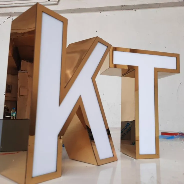 Custom Made LED Channel Letters Sign Backlit 3D Signage Wall Sign Logo Business Signage