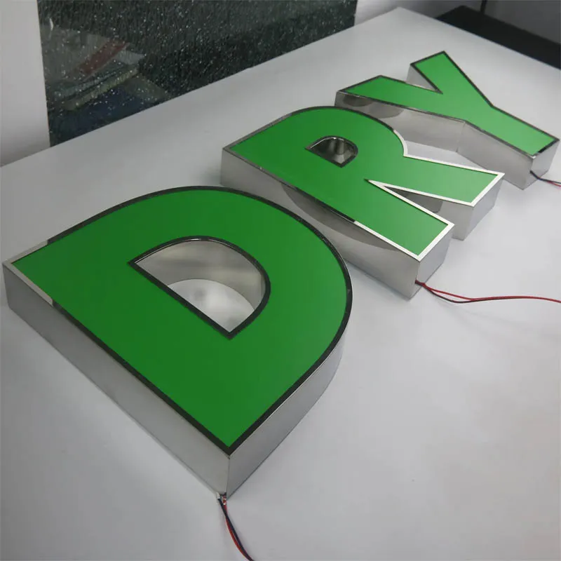 Custom Made LED Channel Letters Sign Backlit 3D Signage Wall Sign Logo Business Signage