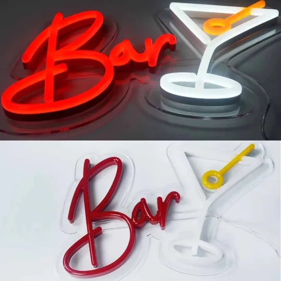 Custom LED Neon Signs Handmade Room Decoration Acrylic Neon Light up Letter Sign