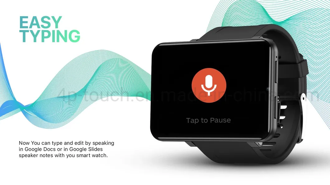 Latest IP67 Waterproof High Capacity 4G Bluetooth SIM GPS Smart Watch with Heart Rate DM100