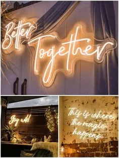 Custom Neon Signs Letters Words Business Logo Sign Decoration LED Neon Signs for Wedding Home Party Events Game