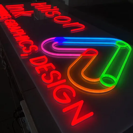 Custom RGB Acrylic Neon Signages Factory Outlet Neon Lights