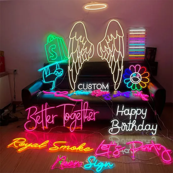 Customize Neon Lights Supplier for Wedding Party Event Wall Decor