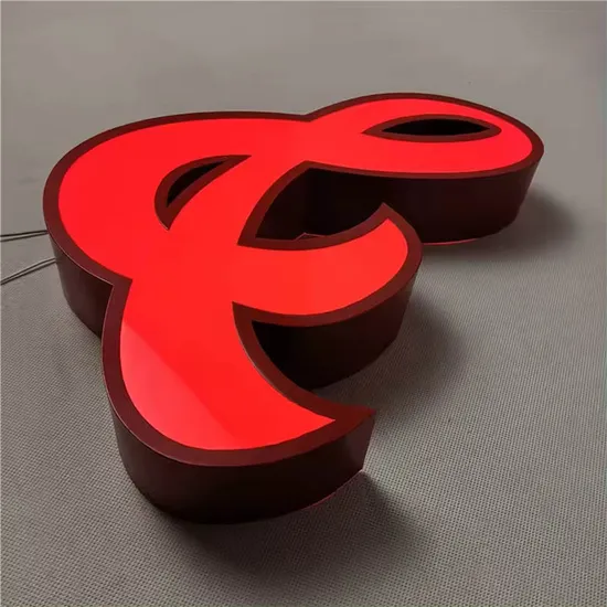 Customized 3D Outdoor Waterproof Lighting Channel Letter Acrylic Facelit LED Signage