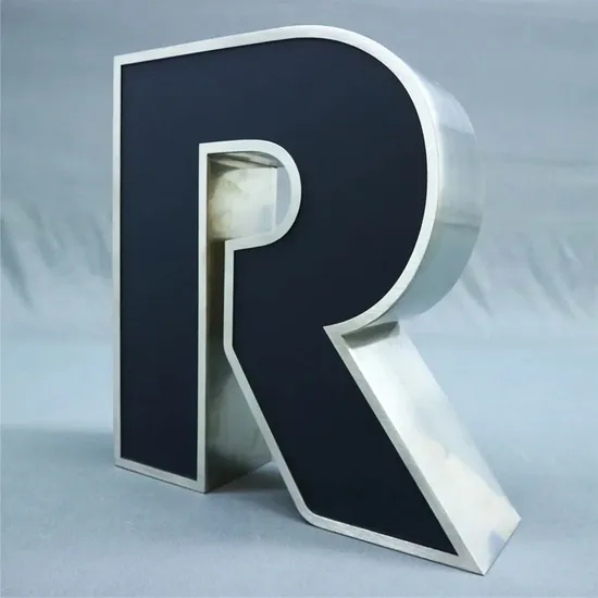 Customized LED Frontlit Metal Sign Outdoor Channel Letter Signage