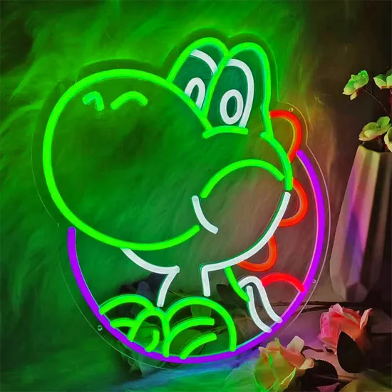 Cute Dinosaur LED Neon Lights Room Decorations