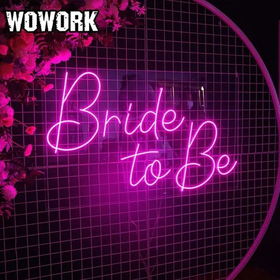 Dropshipping No MOQ Free Design 12V LED Neon Sign LED Letter Wedding Neon Light Custom LED Neon Light Signs