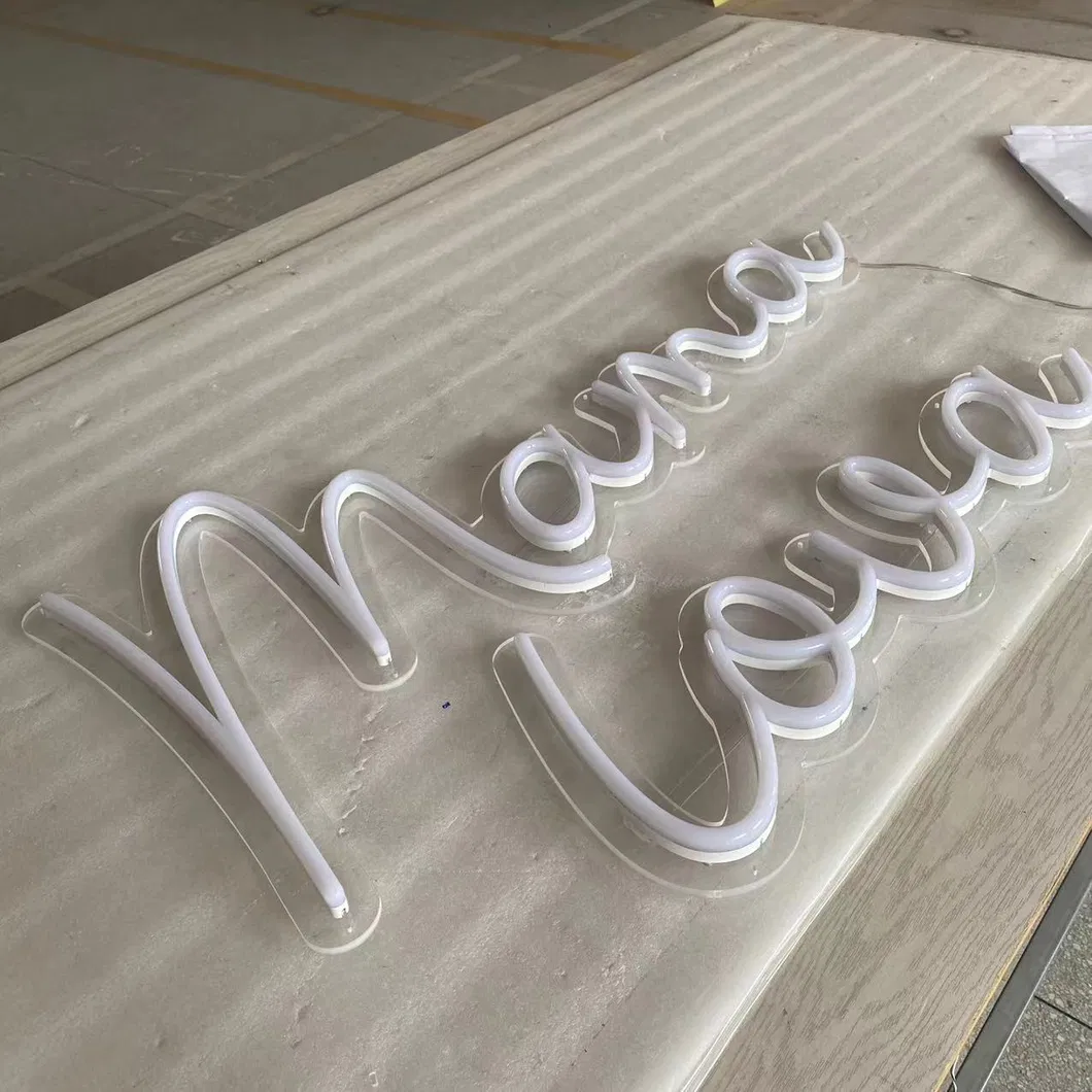 Erybaysign Custom Liquid Acrylic Neon Light Signage