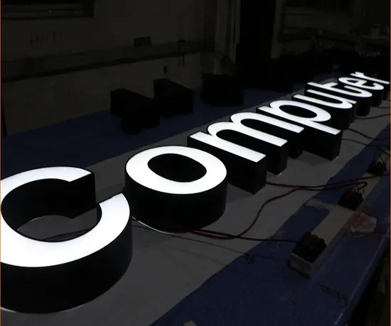 Erybaysign Custom Double Sided Illuminated Channel Letter Signs LED