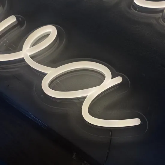 Erybaysign Custom Liquid Acrylic Neon Light Signage