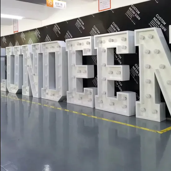 Eye-Catching LED Retail Storefront Signage for Outdoor Displays Marquee Letter Signs