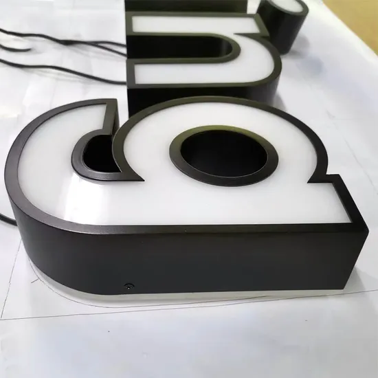 Font Back Light Channel Letter Signage Office Signs Hotel Acrylic Signboard