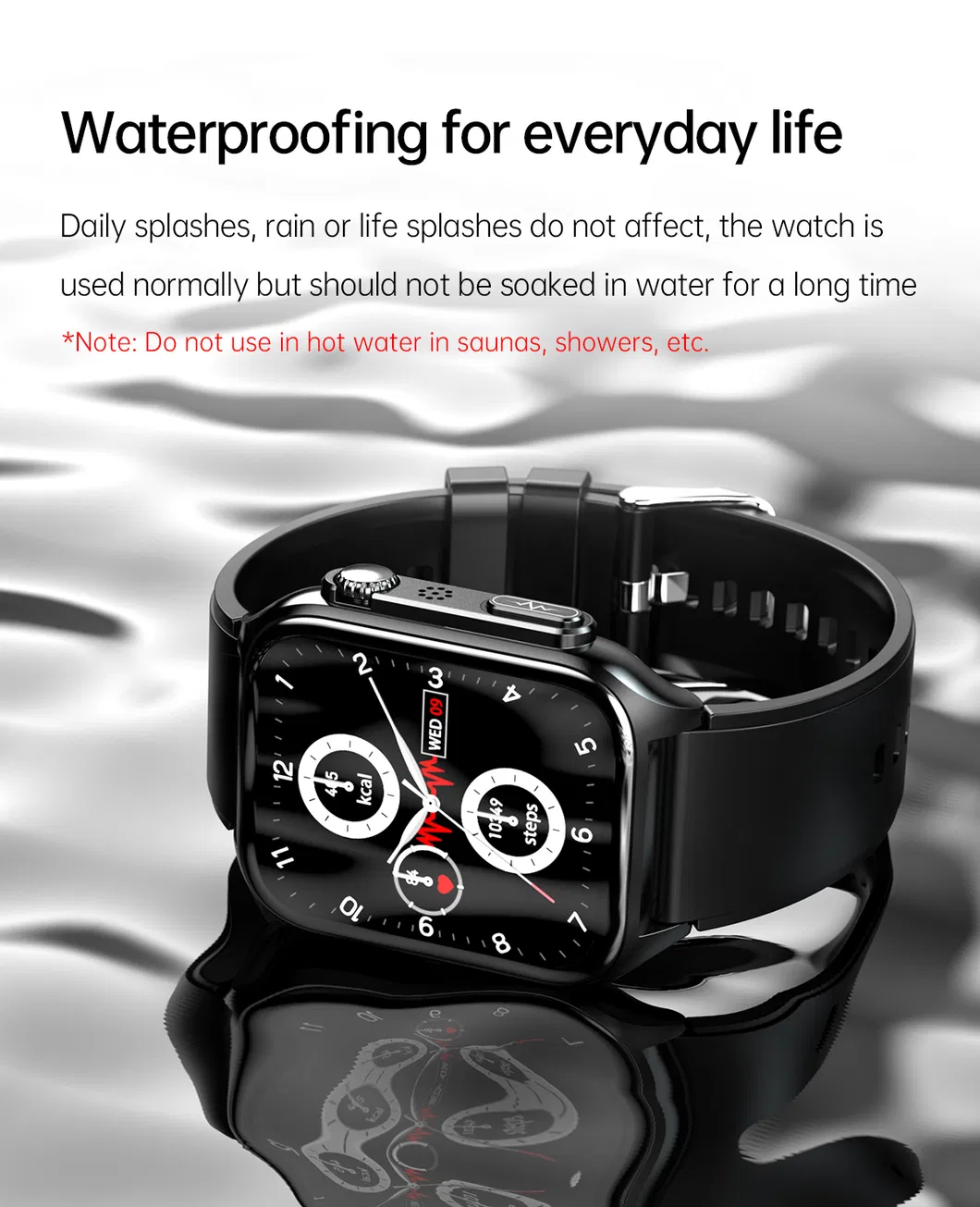 IP67 Waterproof Bluetooth Call Smart Sport Bracelet for Android IOS with Blood Pressure Body Temperature Heart Rate Monitoring TK12