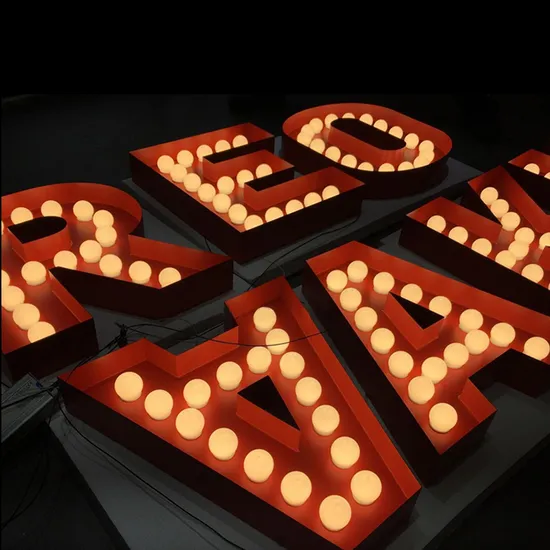 Giant 3FT 4FT 5FT Marquee Number Bulb Luminous Letters Shop Sign Light up Lighting Marquee Letters