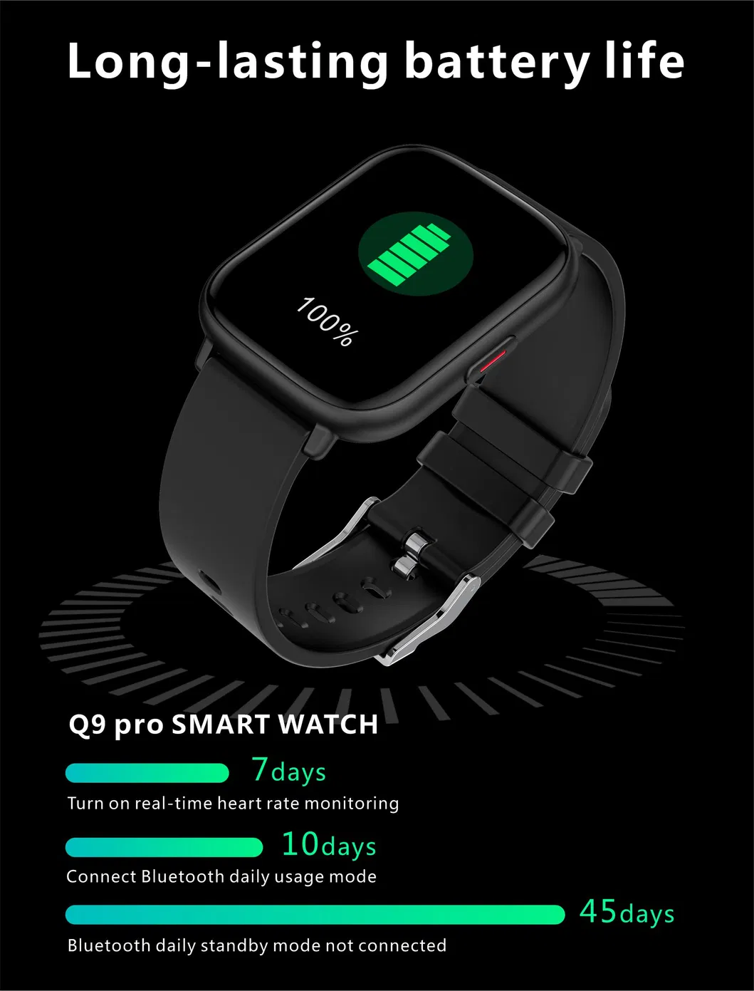 Large HD touch screen new 2024 IP68 waterproof Heart Rate Blood pressure smart watch with body temperature GT2