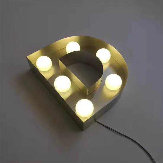 LED Illuminated Bulb Letter Light up Sign Marquee Letters Wedding Decoration Signage