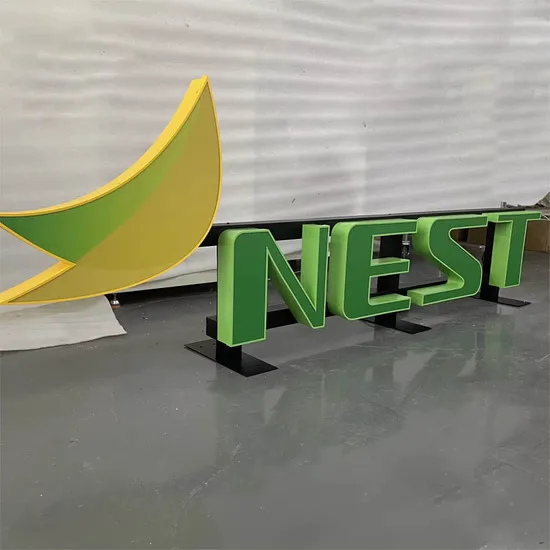 LED Logo Signage Front Lit Letters Sign Frontlit Channel Letter Signboard