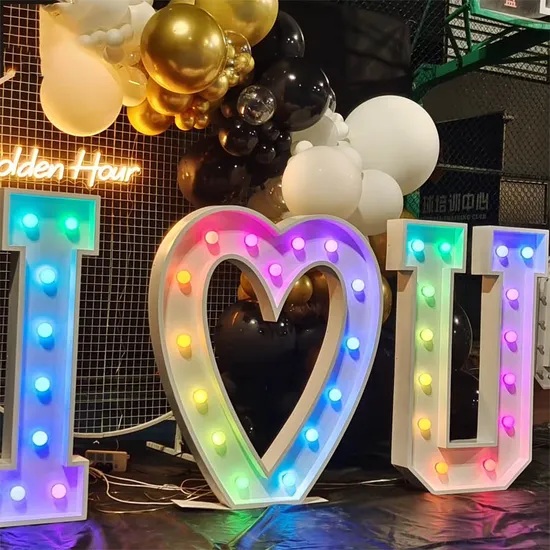 Letter LED Neon Sign Love Marquee Letters 3 Feet with Wholesale Price