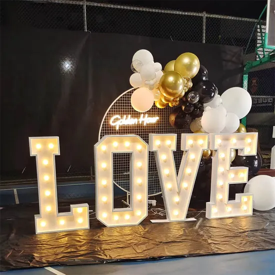 Letter LED Neon Sign Love Marquee Letters 3 Feet with Wholesale Price