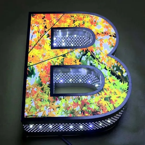 Light up Logo 3D LED Backlit Letter Sign 3D Letter Sign Advertising Illuminated Signage