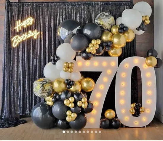 Marquee Letters Luminous Number Decor 4FT LED Light up Letters for Birthday