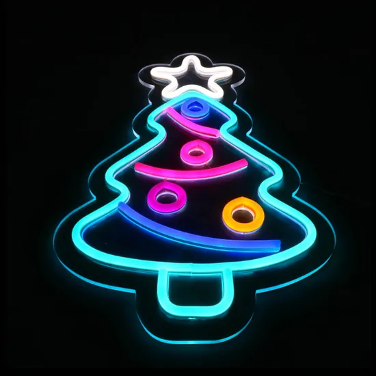 Merry Christmas LED Neon Lights Sign Party Supplies Letters Event Neon Sign