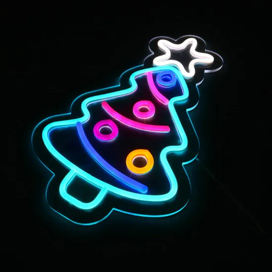 Merry Christmas LED Neon Lights Sign Party Supplies Letters Event Neon Sign