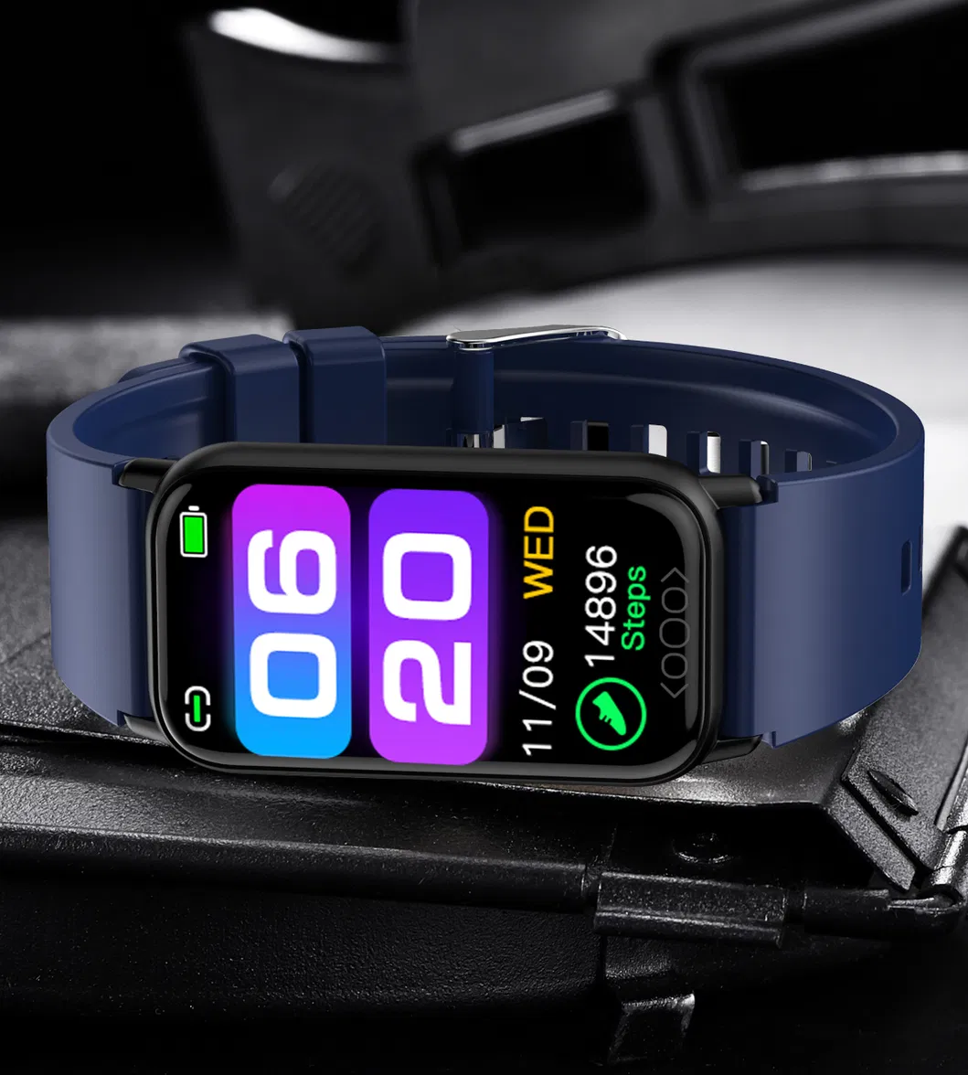 The latest promotion gift Waterproof Smart bluetooth bracelet with body temperature heart rate Body temperature SPO2 TK72