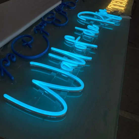 Neon Pop Art Customized Acrylic Neon Lighting Signs RGB Neon Sign