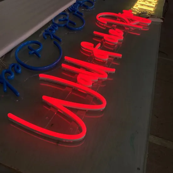 Neon Pop Art Customized Acrylic Neon Lighting Signs RGB Neon Sign