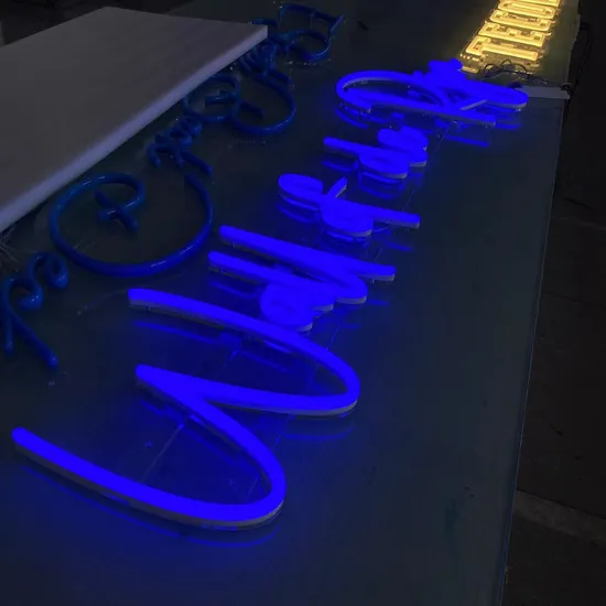 Neon Pop Art Customized Acrylic Neon Lighting Signs RGB Neon Sign