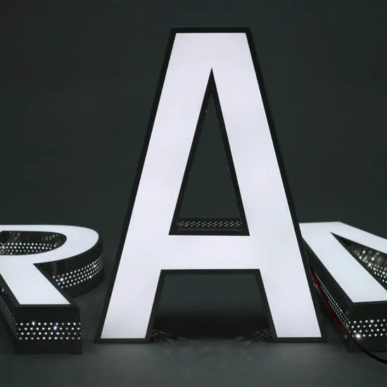 Shop Name 3D LED Letters Store Signboard Outdoor 3D Signboard