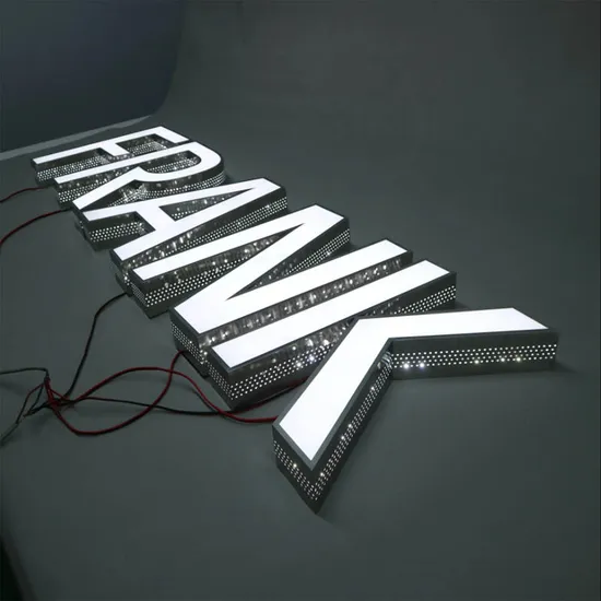 Shop Name 3D LED Letters Store Signboard Outdoor 3D Signboard