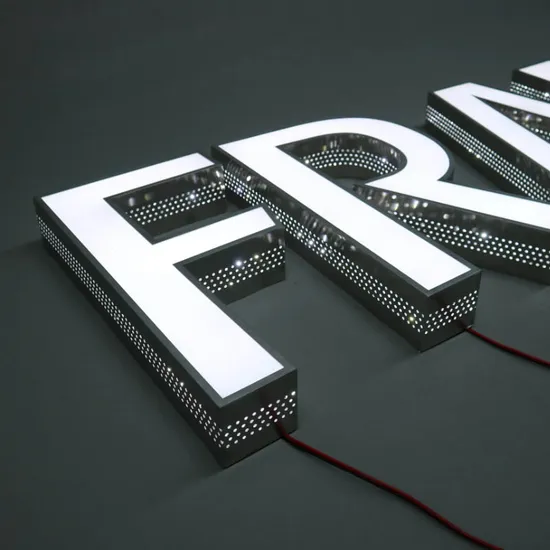 Shop Name 3D LED Letters Store Signboard Outdoor 3D Signboard