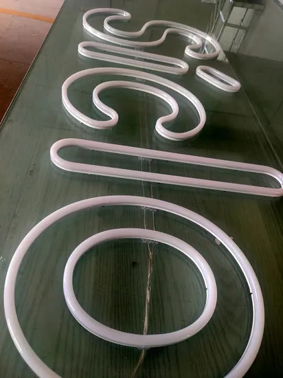 Solid Acrylic Neon Sign Channel Letters Illuminated Light Advertising Acrylic Board Sign Business