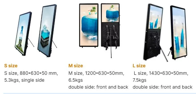 LED Digital Signage Portable Walking Billboard