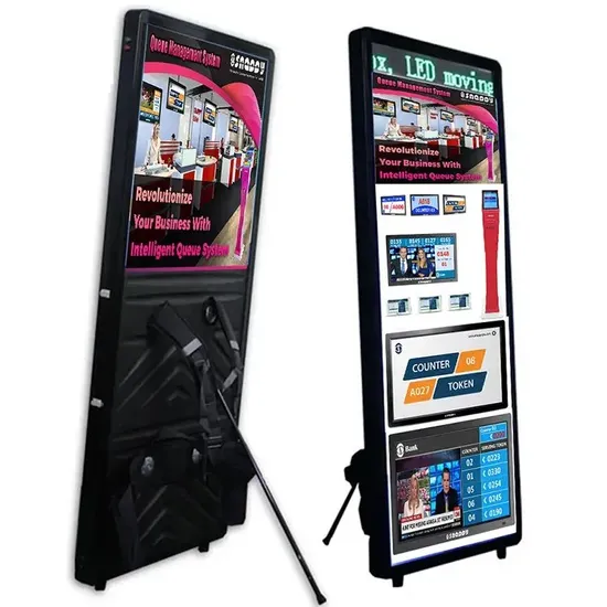 Erybaysign Wholesale Advertising Display Backpack LCD Walking Billboard