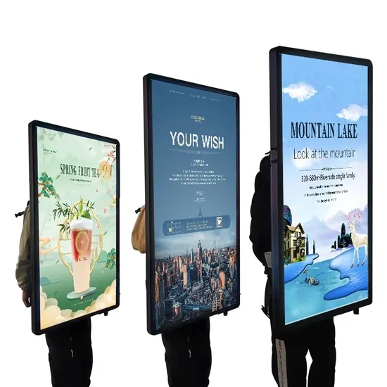 LED Digital Signage Portable Walking Billboard