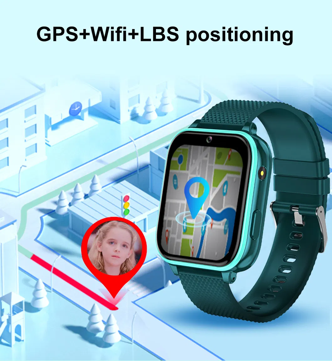 2024 new developed large screen 4G teenagers Smart Watch GPS Tracker with free global video call Y48F