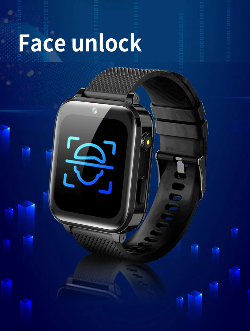 New developed 4G LTE Personal waterproof Kids Security Smart GPS Tracker Watch with fitness tracking Birthday gift Y48G