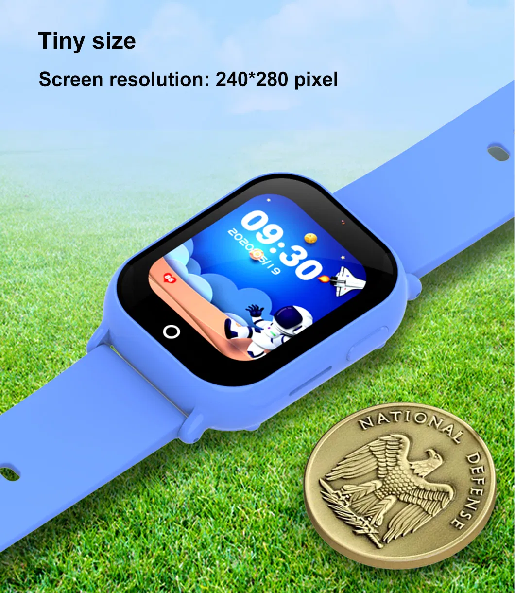 New developed Waterproof IP67 4G Kids security Children GPS Tracker Smart Watch with video call classroom mode D35S