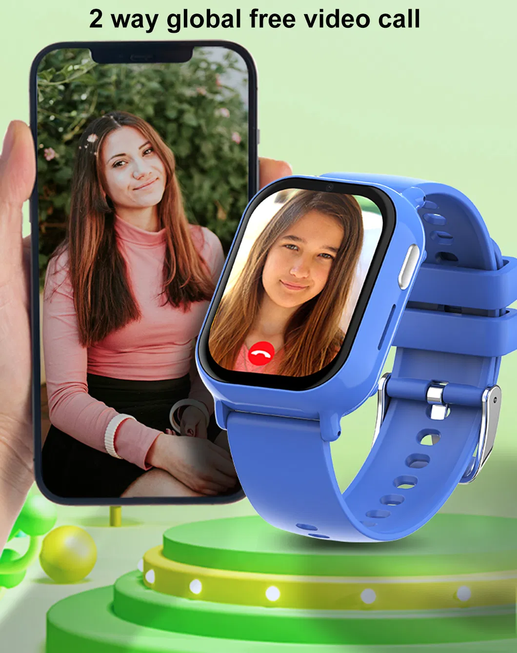 New developed Waterproof IP67 4G Kids security Children GPS Tracker Smart Watch with video call classroom mode D35S