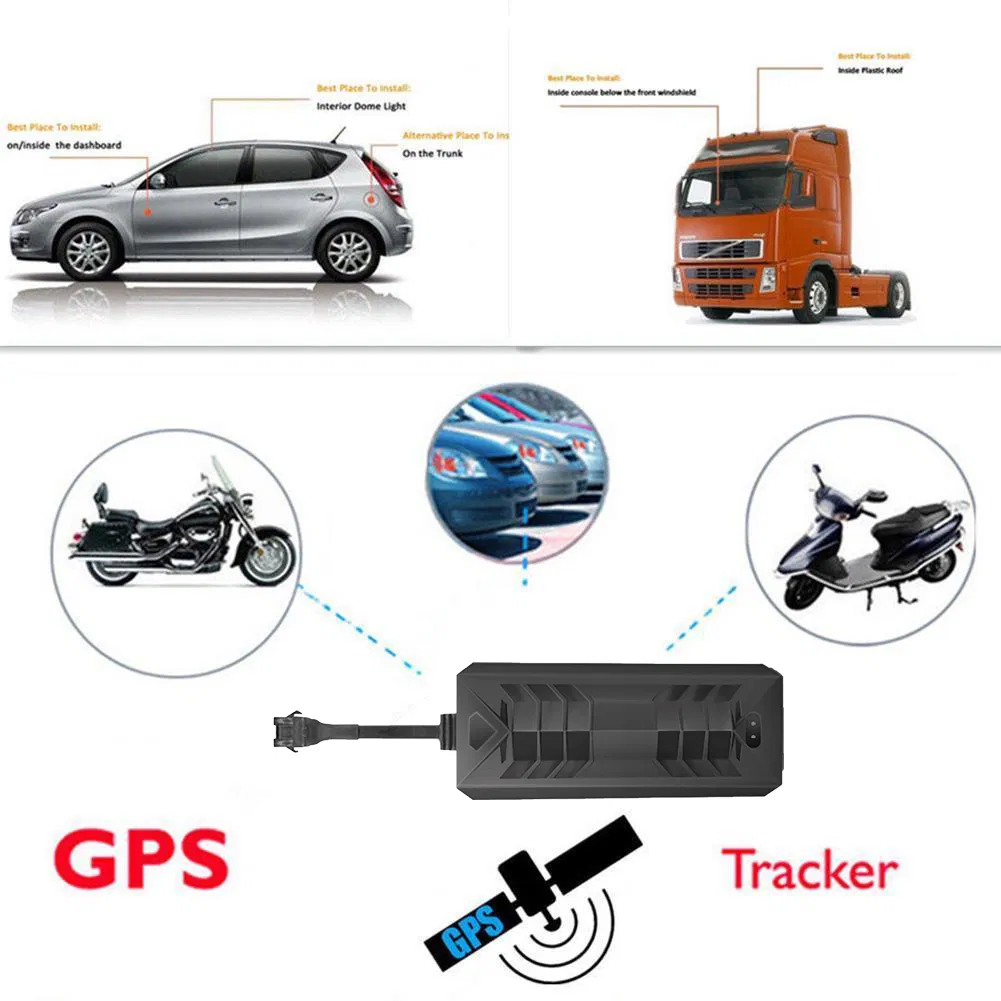 2024 Latest 4G Safety Precise ACC Monitoring with Engine Power off Overspeed Alarm Vehicle GPS Tracker T806