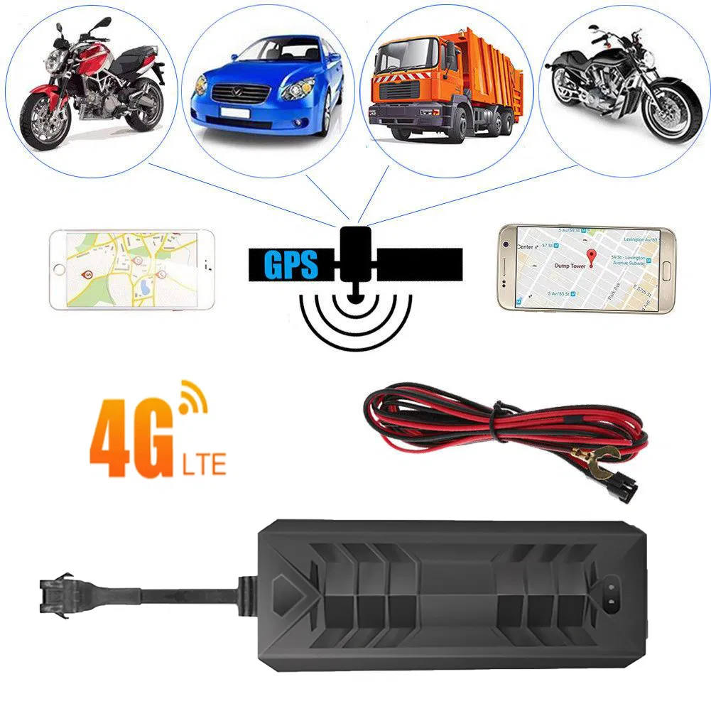 2024 Latest 4G Safety Precise ACC Monitoring with Engine Power off Overspeed Alarm Vehicle GPS Tracker T806