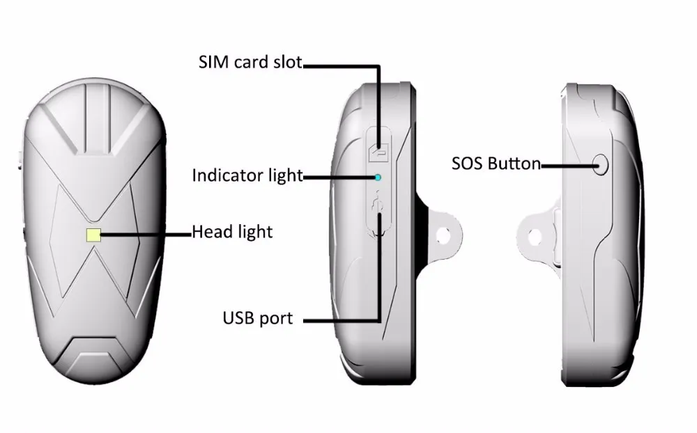 2G Waterproof GSM Bike Tracker Motor Bicycle GPS Tracking Device with Real Time Google Map Monitor T906